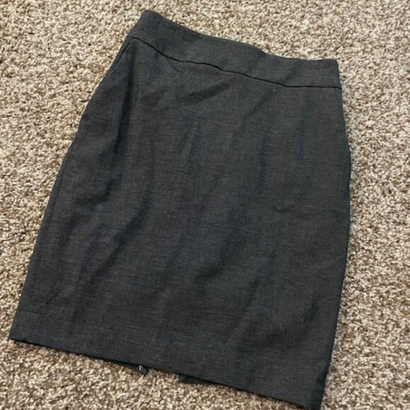 Grey Express High Waisted Skirt - Picture 1 of 5